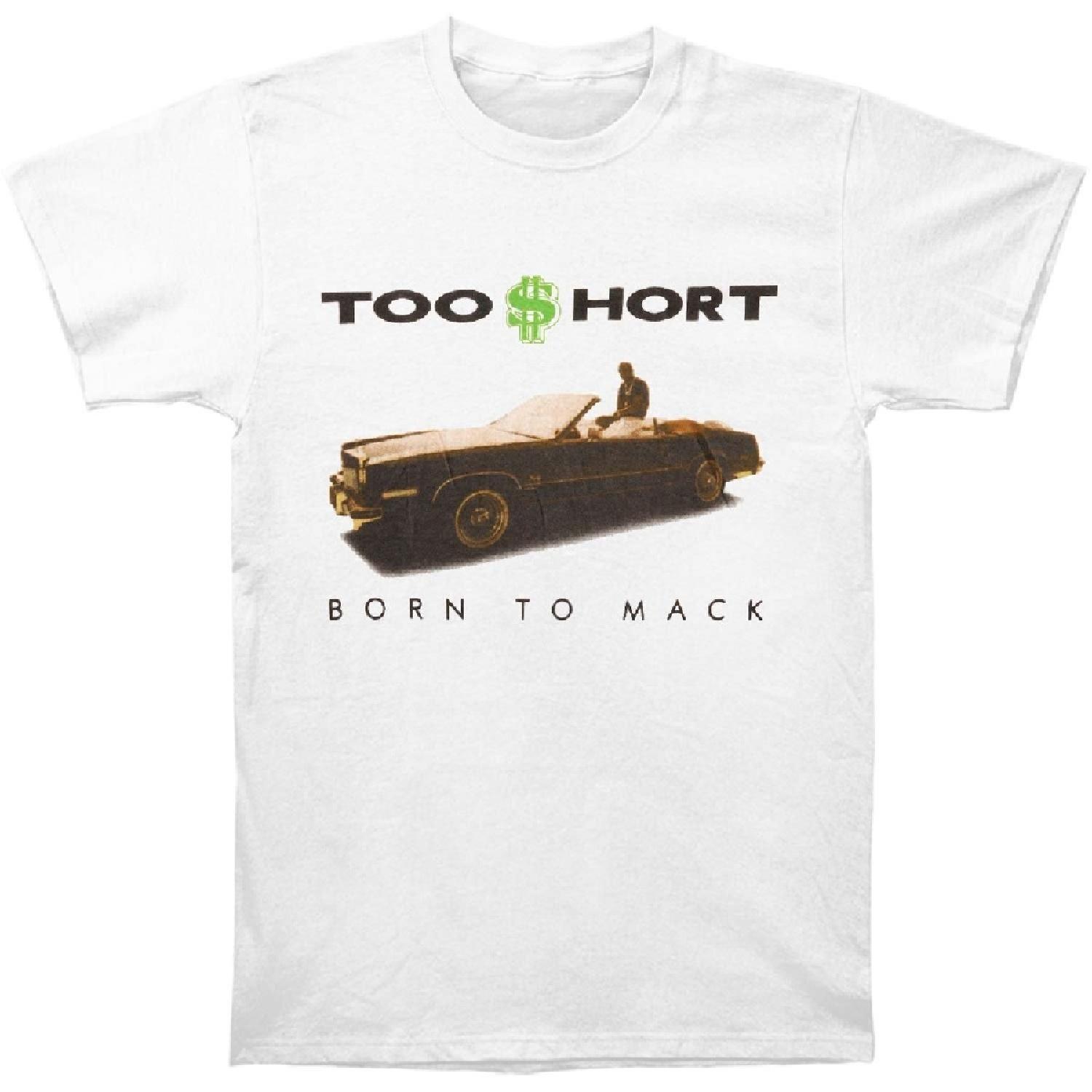 

Too Short- Born To Mack T-Shirt Size S XXXXXL білий
