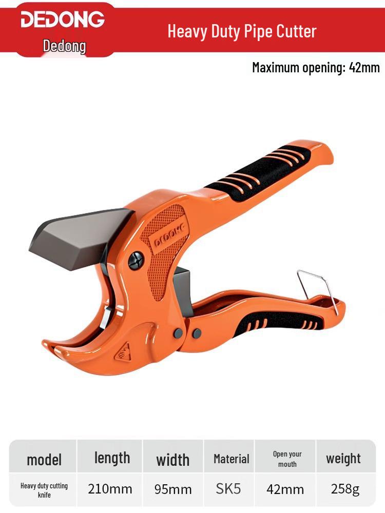 Professional PVC Pipe Cutter: Quick-Cut PPR & Conduit Pipe Scissors