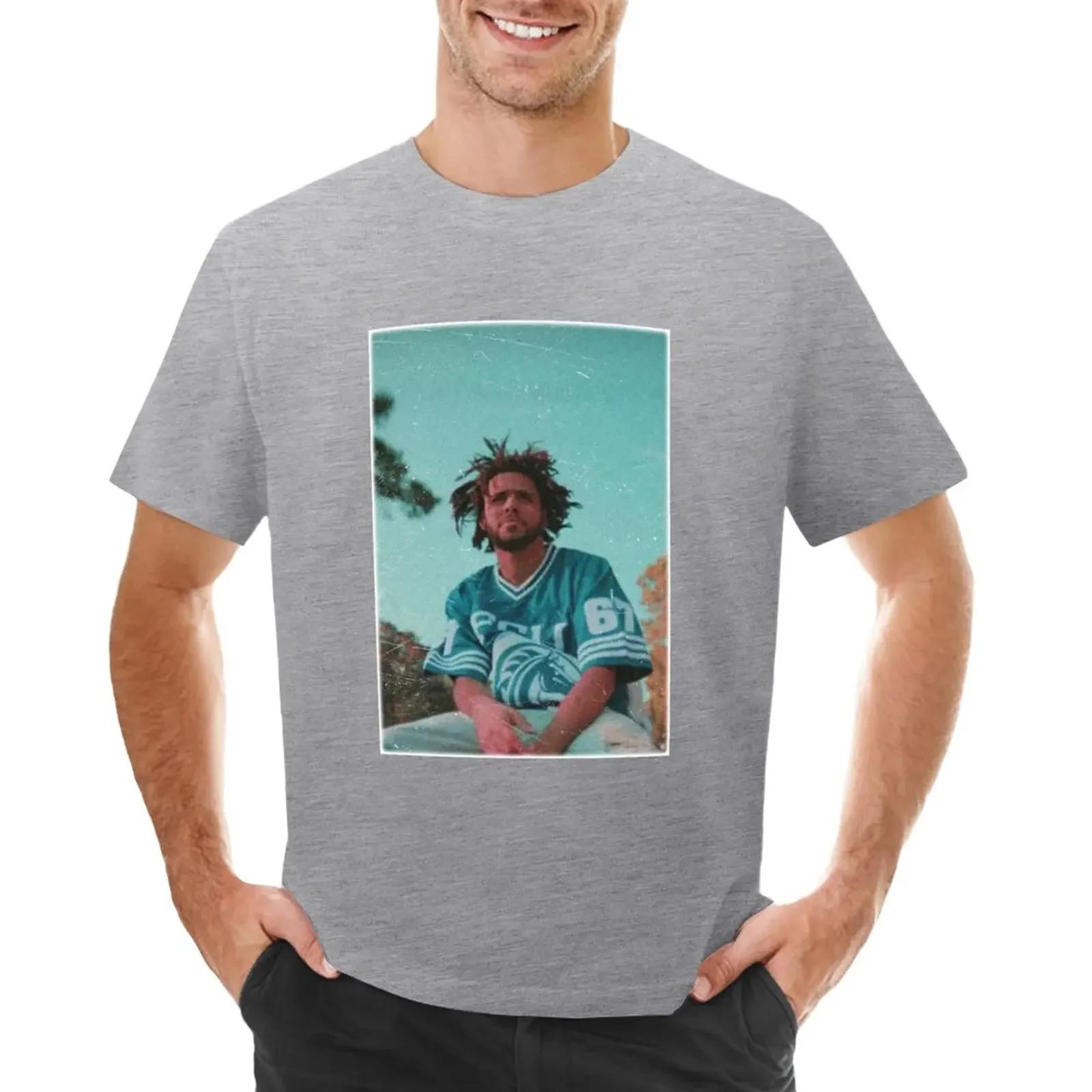 J Cole BorderNo Writing TShirt funnys graphics men graphic t shirts S