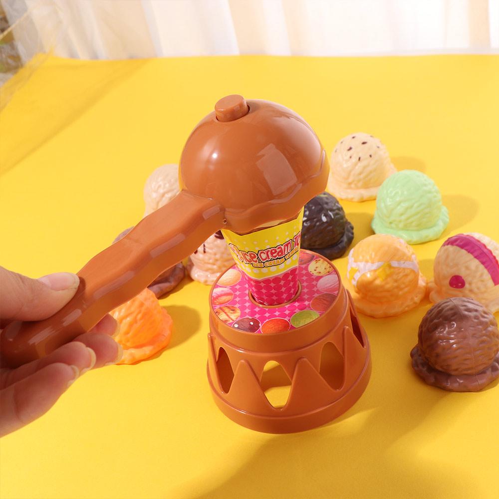 Dessert Ice Cream Games Toy Montessori Balancing Simulation Ice Cream Kitchen Toy Learning Educational