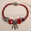 Elegant Women's Bracelet – Luxury Retro Beaded Design with Panjia Style for a High-End, Exquisite Feel.