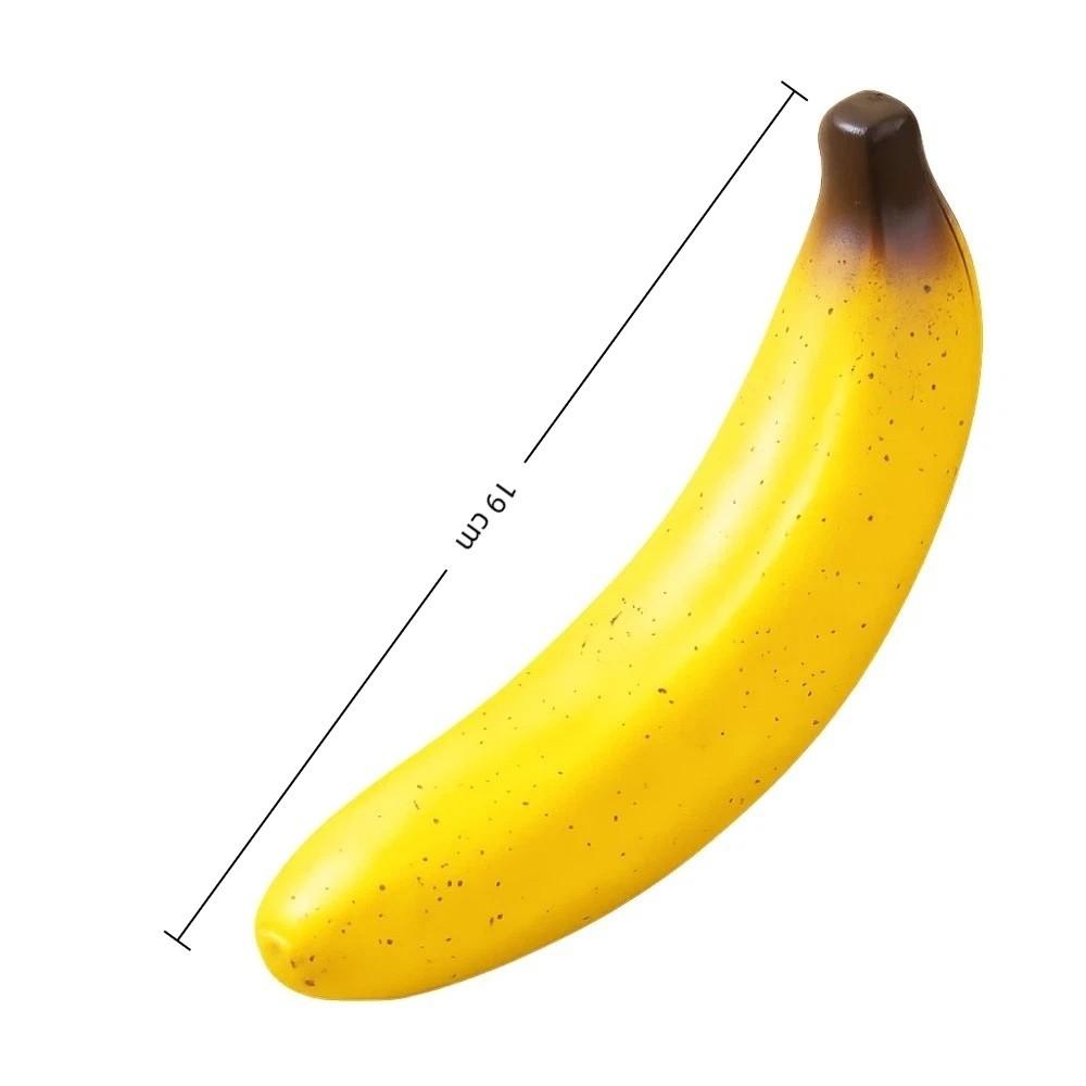 Soft Banana Squeeze Toy Realistic Fruit Shapes Decompression Pinch Toy Birthday Gift