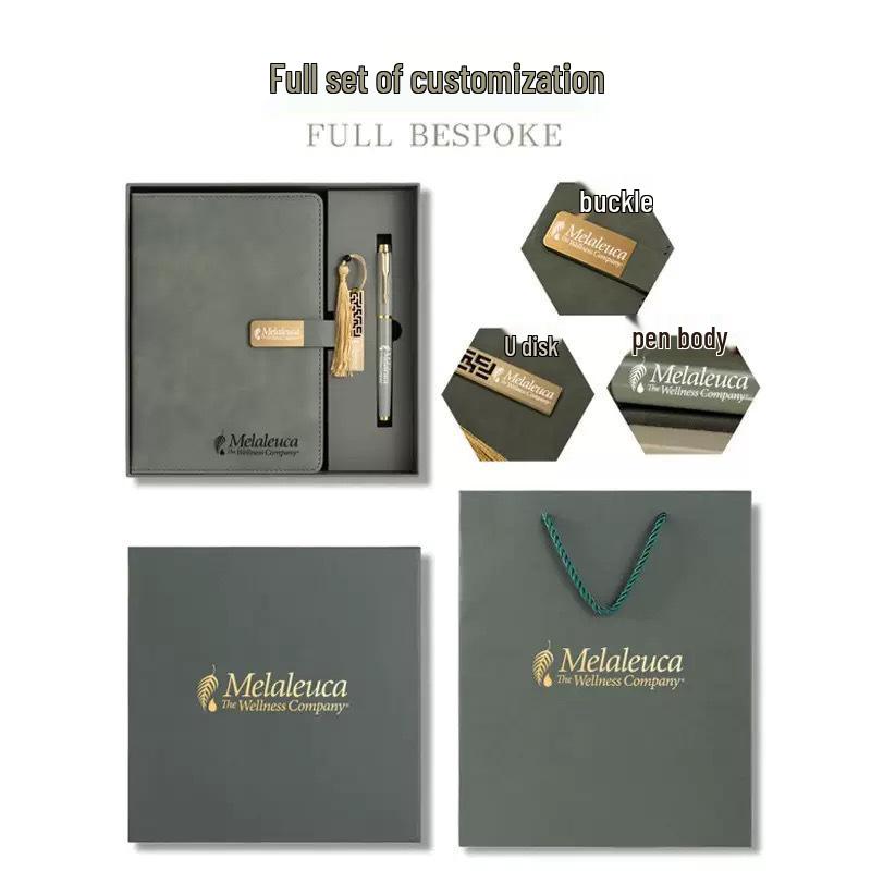 Executive Gift Set: High-Value Insulated Cup & Notebook for Business Offices
