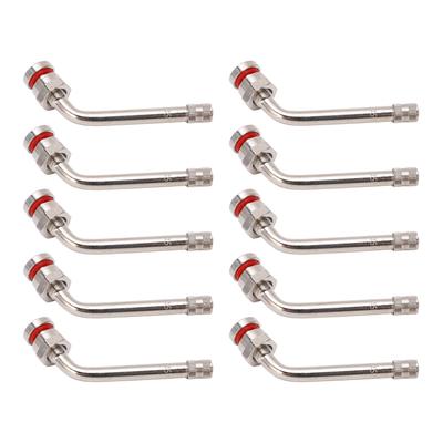 10 Pcs Truck Tire Valve Stems TR545D 60 Degree Valve Stem for Alcoa 22.5in 24.5in Aluminum Wheels
