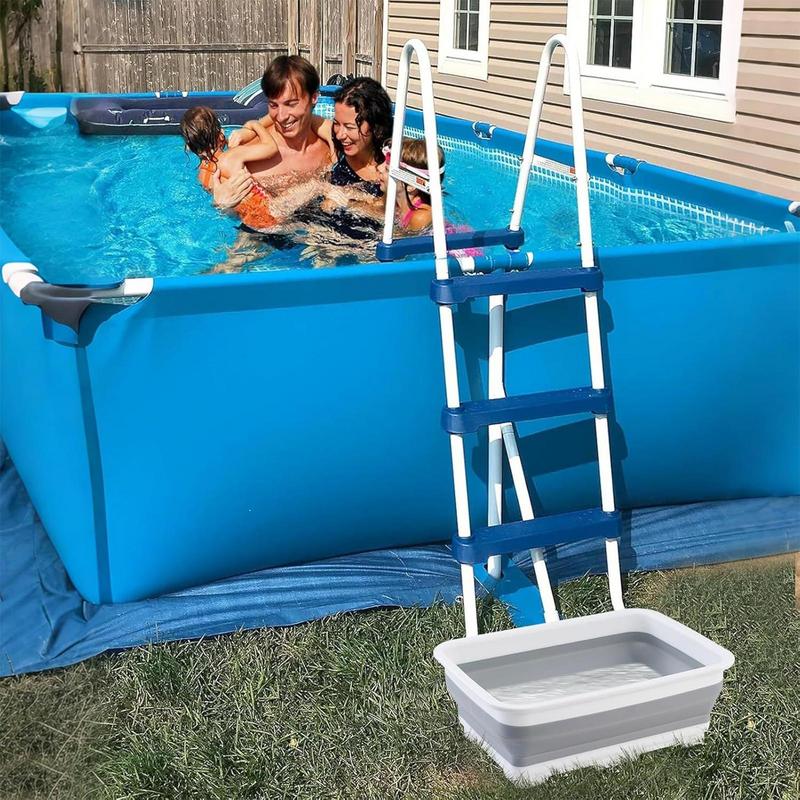 Portable Foot Bath Folding Pool Foot Tub Feet Soaking Bucket  for Home Outdoor Camping Spa Basin Pool Tub for Feet