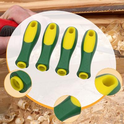 4 Stück Feilgriffe Ergonomisches Schneidwerkzeug Einfache Installation Griffe Handwerkzeuge für Heimwerker
