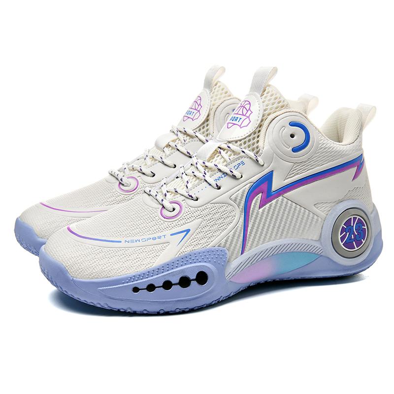 Training Non-slip Basketball Shoes Male Youth Breathable Shoes Actual Combat Student Children Shock-proof Sneakers Female