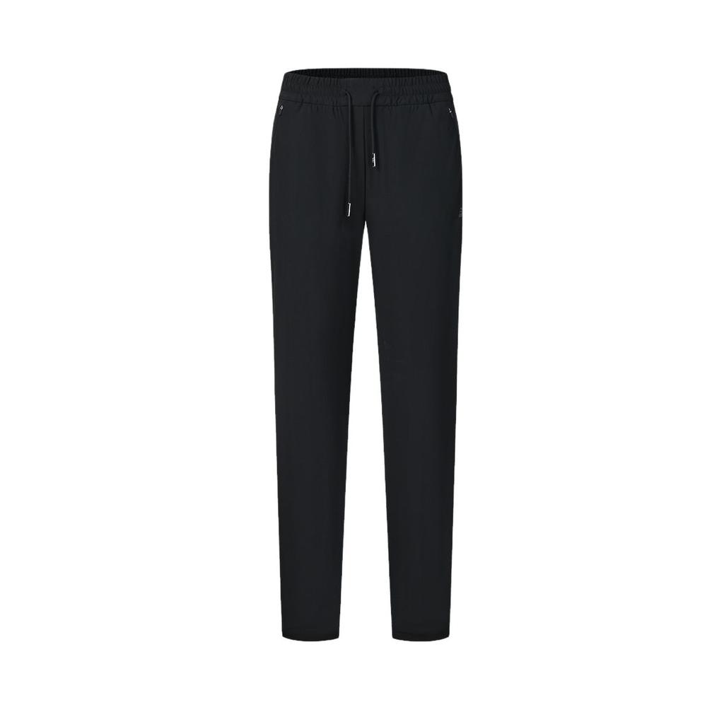 FILA Fitness UV Resistant Knitted High Elasticity Lace-Up Casual Pants Women bottoms A11W621610F-BK