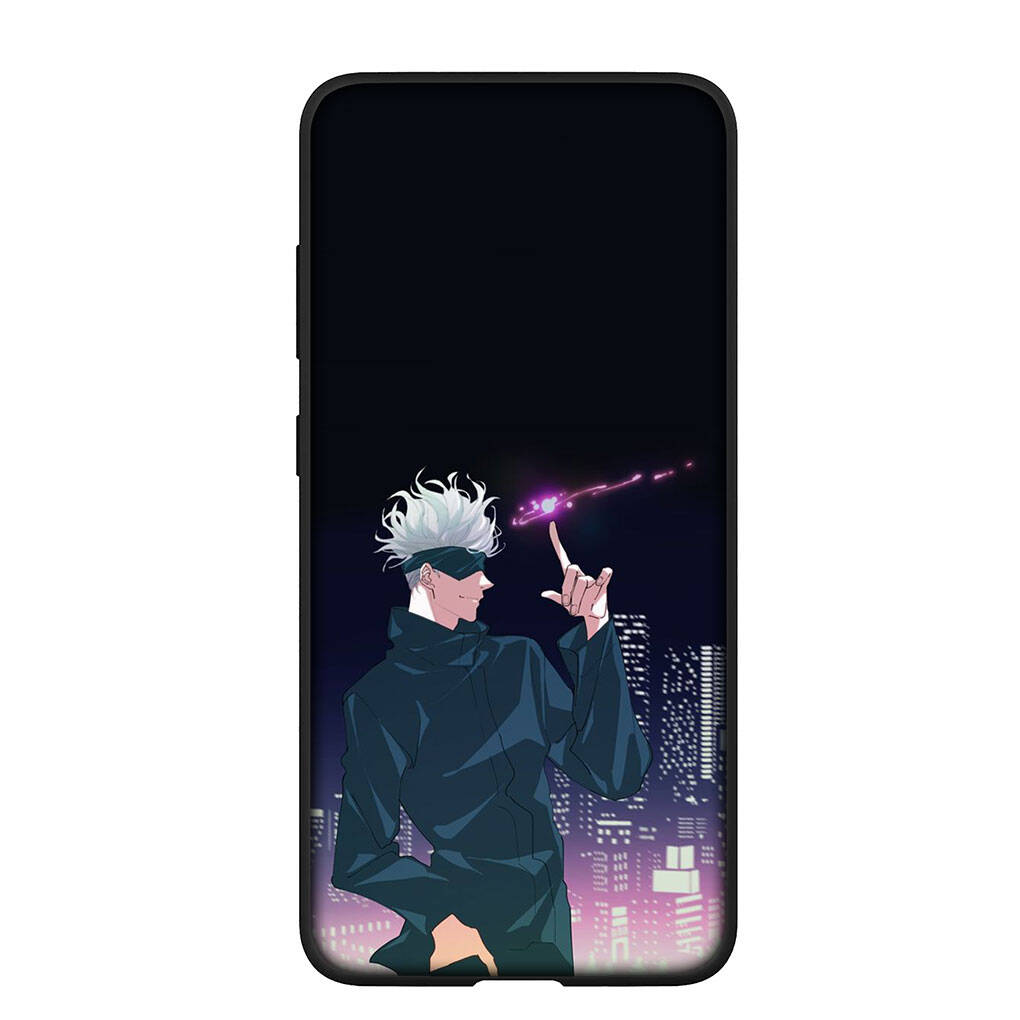 Phone Case for iPhone 17 16 15 Plus X Huawei P30 P20 Lite Redmi Note 14 12 11 13 Pro Max OPPO A60 A80 A40 A38 Cartoon Jujutsu Kaisen Gojo Satoru Cover