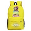 Animation Cartoon Peripheral Printing Simple Student Schoolbag Large Capacity Multi-Function Ridge Protection Leisure Backpack