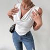New Solid Color Sleeveless Slim Sexy Top Casual Women