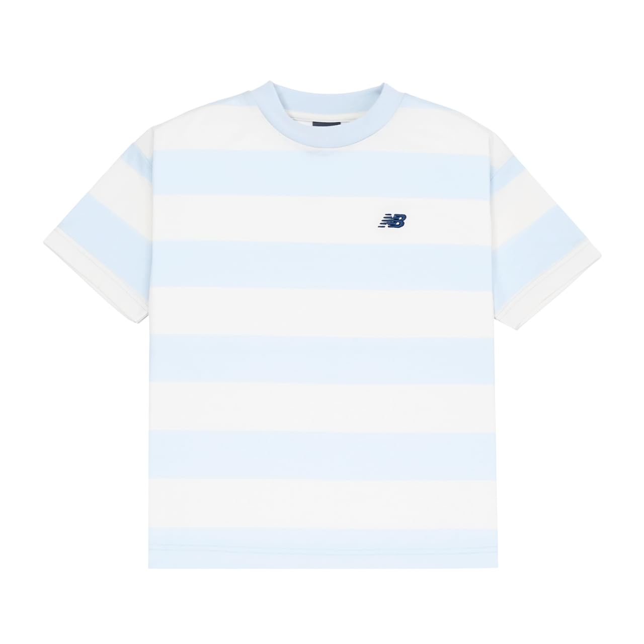 

ABT55536 NB Dry Border Футболка с коротким рукавом для детей IB [New Balance] Хлопкоподобная (ABT55536) (Голубой лед)