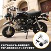 CMD Motorcycle Rolling Handle Set, Compatible with Monkey Gorilla, DAX, Z50, Z50J, CT70, Z50R, Shary, Etc., Bike Handlepost, Custom Parts