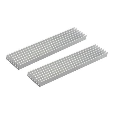 Aluminum Profile Heat Sink, Efficient Thermal Conductive Cooling Fin, Durable Heatsink for LED Power Amplifier Electronic
