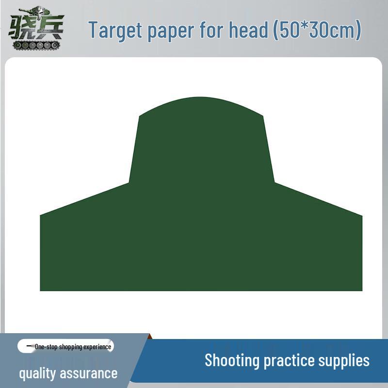 Tactical Shooting Target Paper