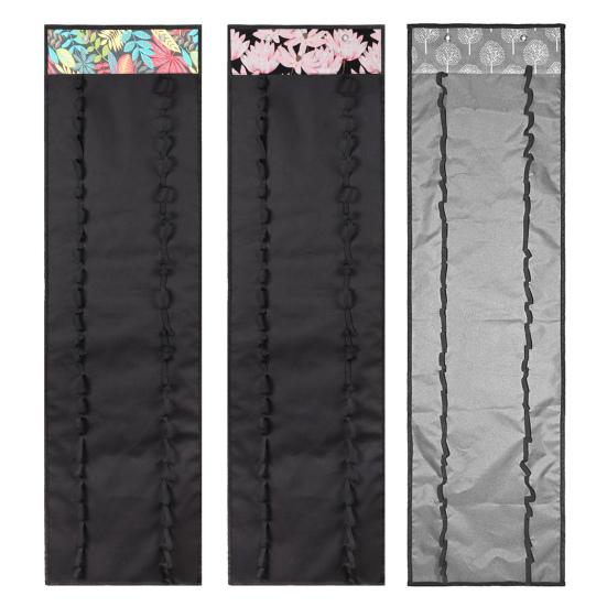 48 Grid Vinyl Roll Storage Bag Space Saving Elastic 600D Oxford Cloth Wall Mounted Vinyl Roll Holder Behind The Door