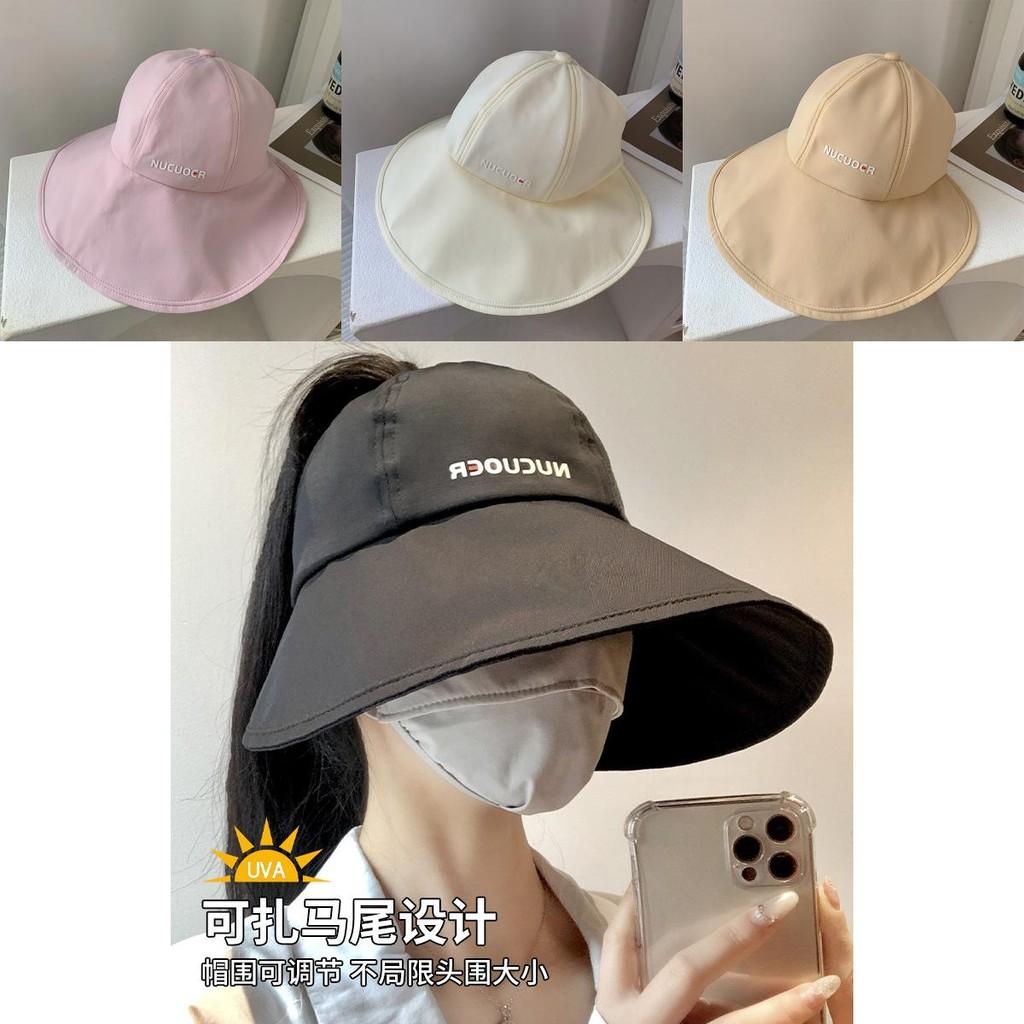 Lightweight Acrylic Sun Hat For Women Foldable Wide Brim Uv Protection Cap