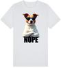 Camiseta Perro Jack Russell Obstinado No Divertida Genial Estilo Hombres Mujeres Unisex Top