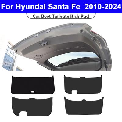 Covoraș Nou pentru Portbagajul Mașinii 2024 Pentru Hyundai Santa Fe 2010-2024 Piele Anti-Lovire Pad Protector Impermeabil Capac Portbagaj Modificare Interioară
