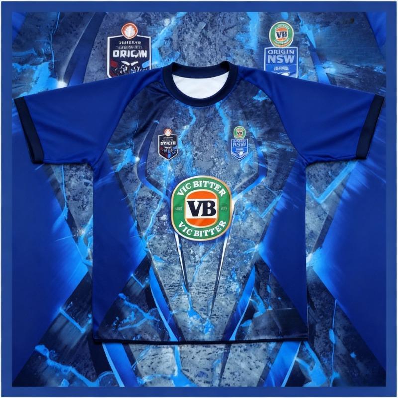 2026 Summer Men's New NSW Blues Football Training Jersey for Both