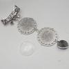 Bridal Bouquet Photo Charm Brooch Elegant Diamonds Inlayed Bowknot Brooch Pin Charm For Bride's Wedding Bouquet