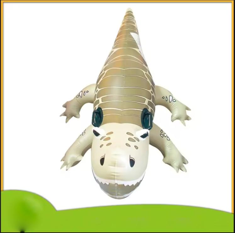 Aufblasbarer Schwimmbad Wasserpark Schwimmer Großer Schwarzer Walhai Aufblasbarer Schwimmer Sommer Strand Pool Sitz