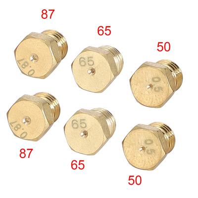 6er Set Gas-Durchlauferhitzer Düsen 0,5/0,65/0,87 Bohrung Für Gasherd Umbau
