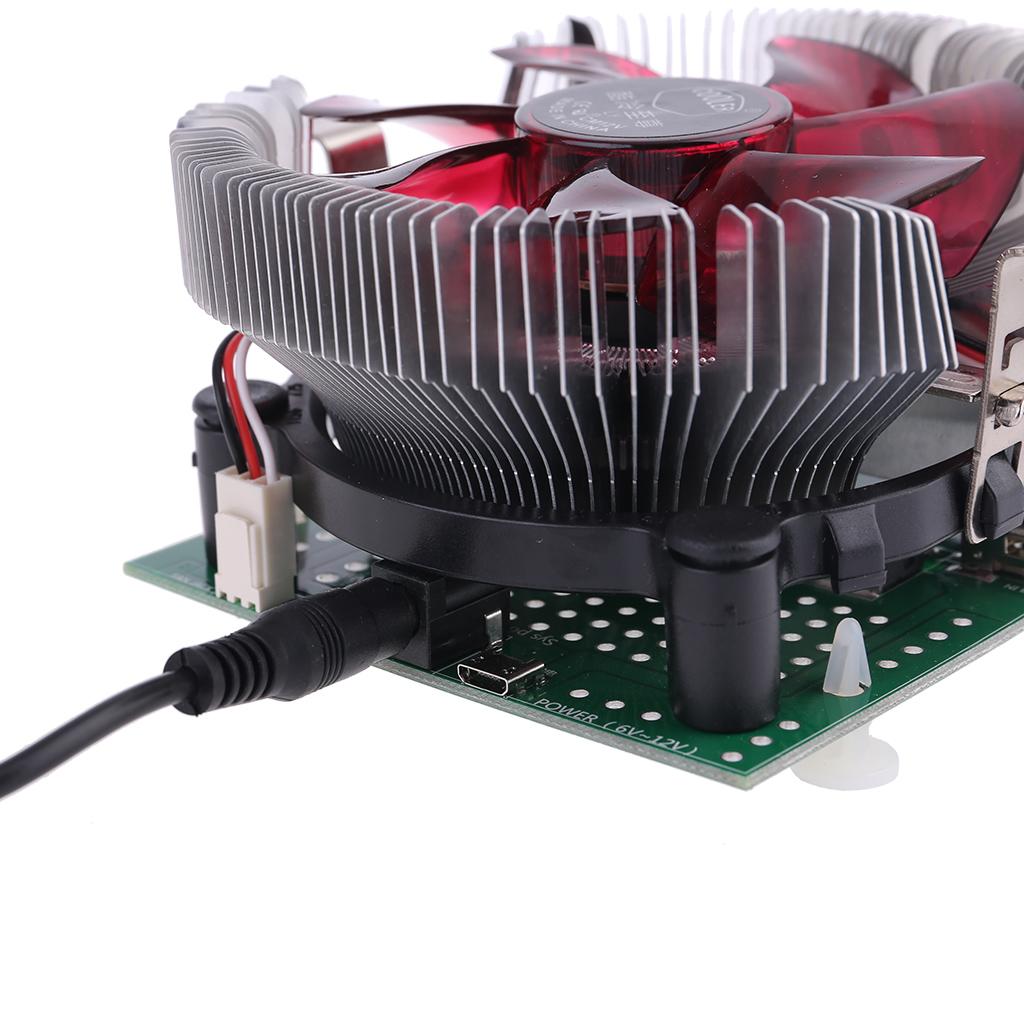 USB Load Tester with Cooling Fan Adjustable Constant Current for Power Bank