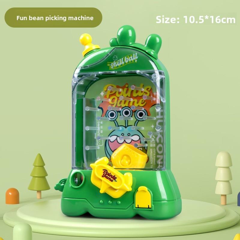 Plastic Frog Pinball Machine Toy For Kids Educational Desk Game Interactive Fun