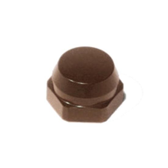 Avail Reel Handle Nut M7 Brown Left Thread nut_m7_l_brw