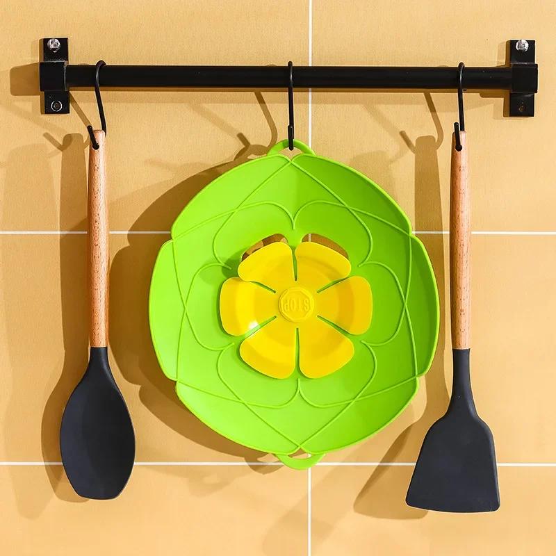 Spill Stopper Lid Cover Silicone Lid for Pot Cooking Tools Flower Pots Cookware for Home Saucepan Kitchen Accessories Gadgets