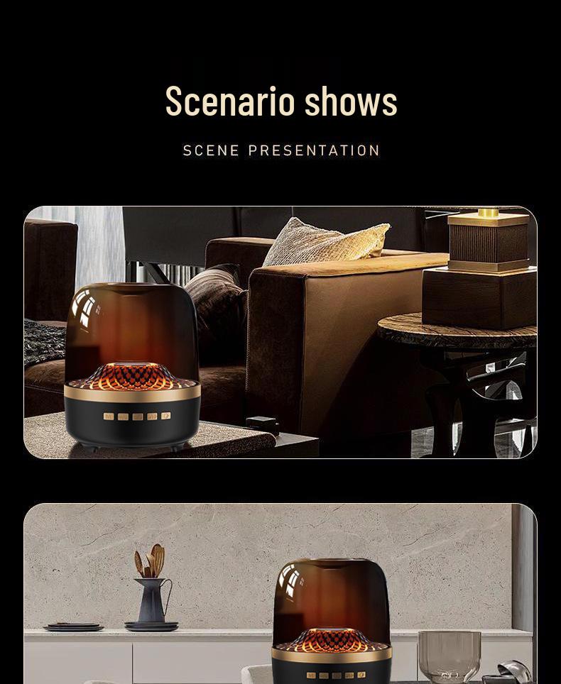 Harman Liuli Wireless Bluetooth Transparent Speaker with Subwoofer and RGB Ambient Light