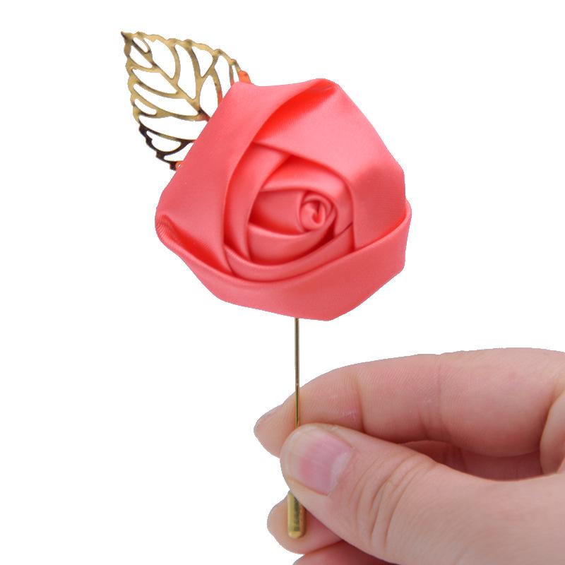 Korean Style Artificial Flower Corsage Brooch for Women: Suit, Coat, Accessories (DD744)