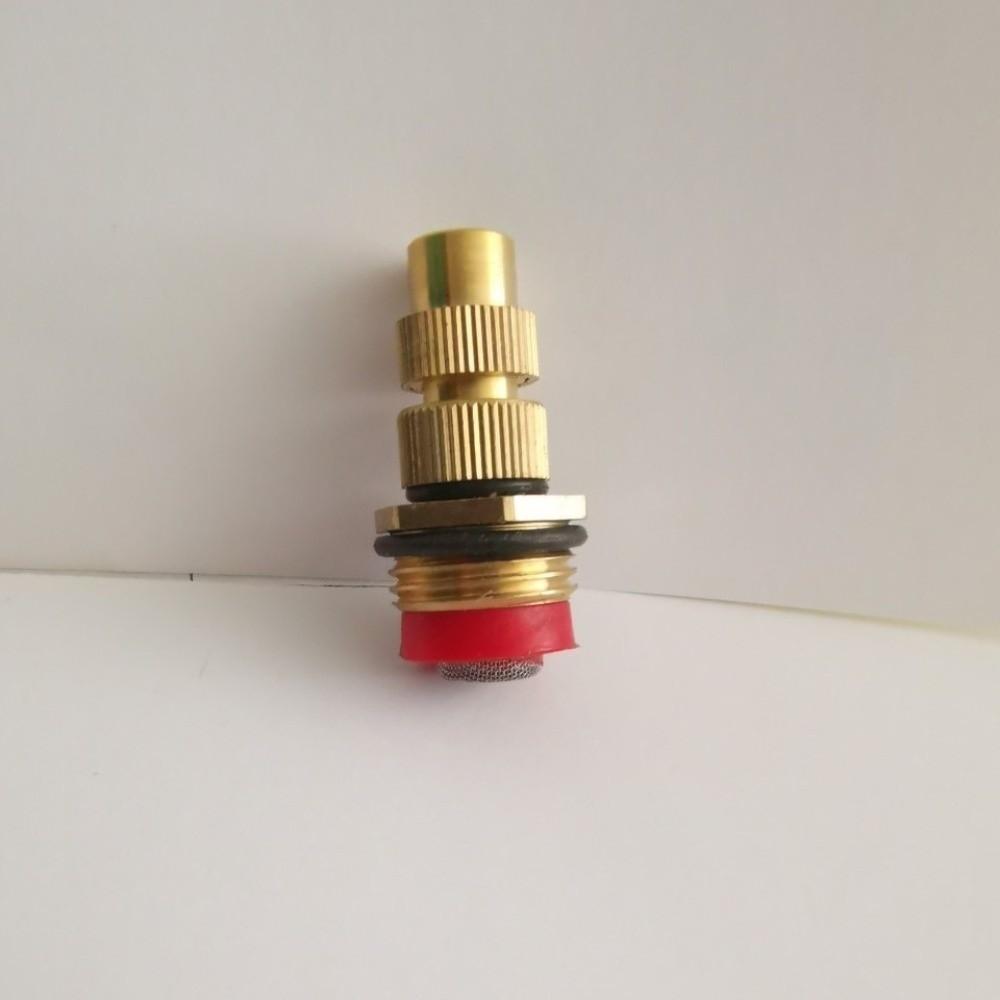 Adjustable Brass Nozzle Heavy Duty Adjustable Nozzle Twist Hose Nozzle  For Watering Gardens