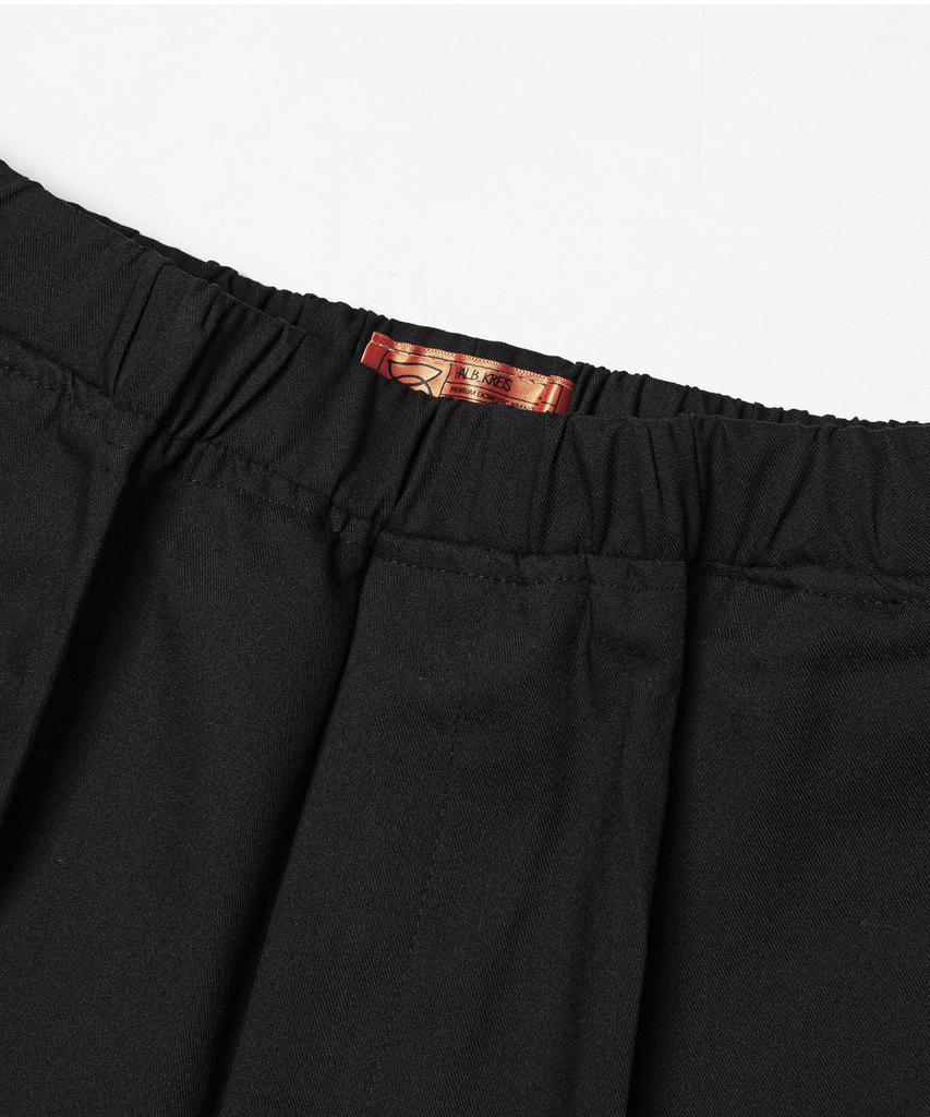 HALBKREIS LAYOUT Elastic Waist Wide Slacks P 035_Gy