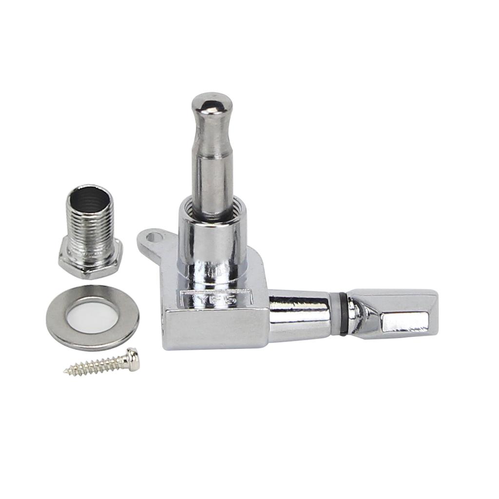 FLEOR Set of 6R Sealed Guitar Machine Heads Tuners Tuning Pegs Keys Small Button for Right Handed Guitar