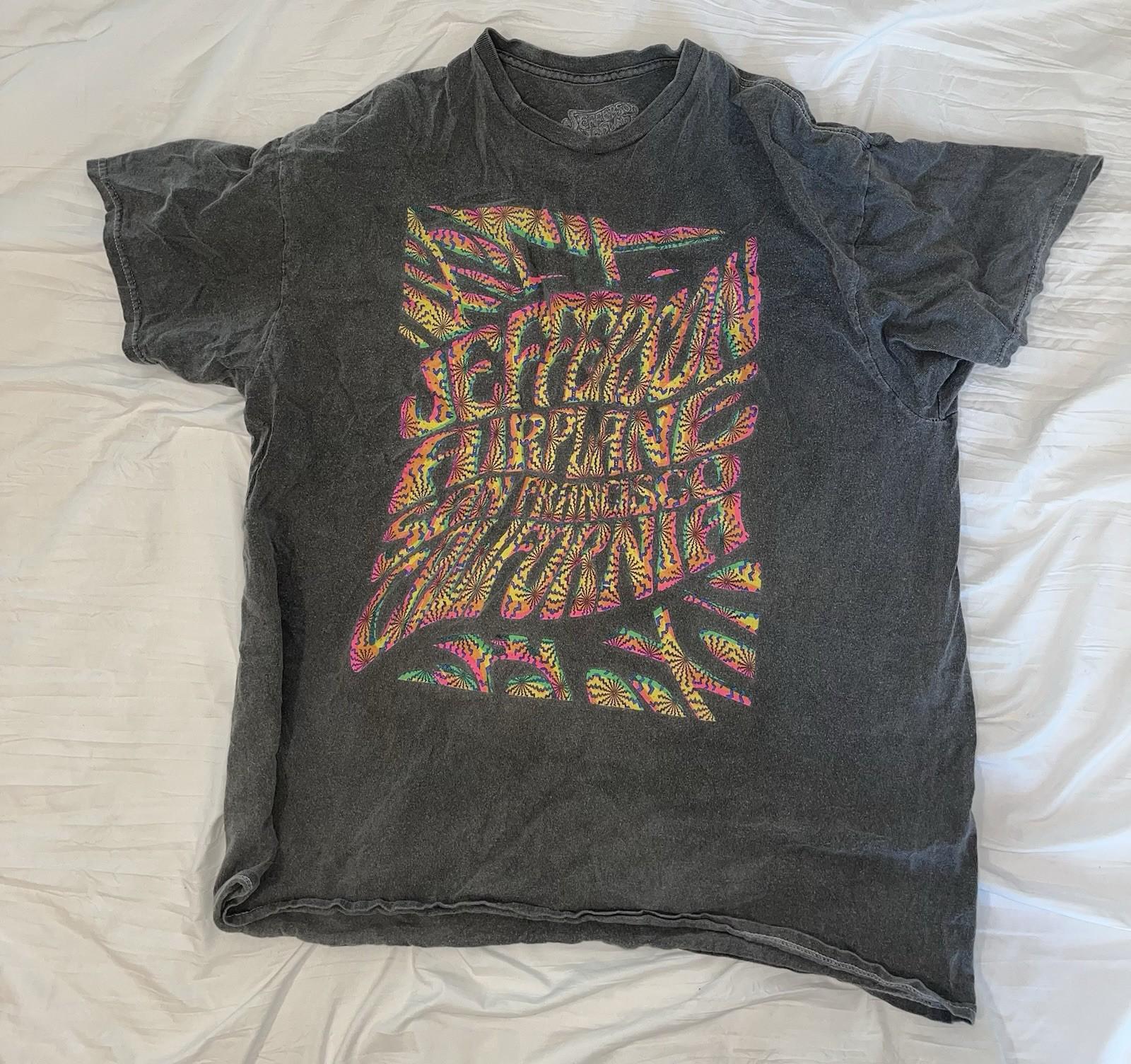 Vintage Style Jefferson Airplane San Francisco California Band Rock Shirt XXL
