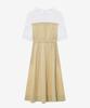 Mind Bridge Woman [W] Shirt Layered Belted Dress