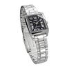 [Casio] CASIO Standard Analog Ladies Watch LTP-V007D-1B Black Silver Metal Band Overseas Model [Parallel Import]