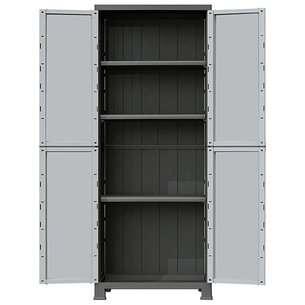 Plastic Storage Cabinet 68 x 39 x 171.5 cm