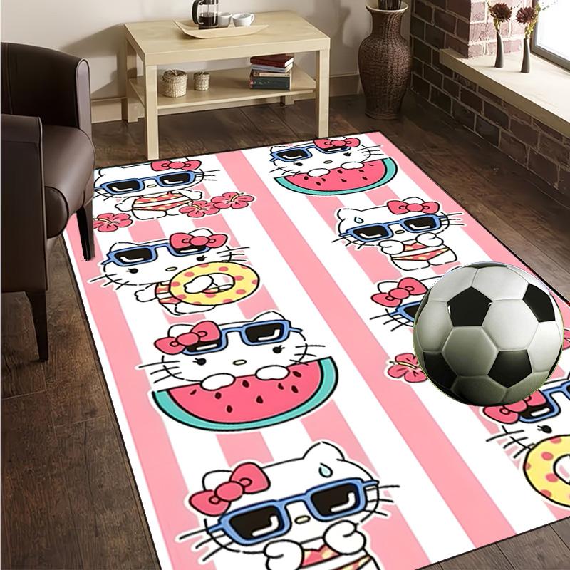 Melody's Sweet Adventure Rug Office Carpet Non-Slip Mat, Chair Rug Floor Covering for Gaming, Bedroom, Living Room , Home Decor Christmas Gift
