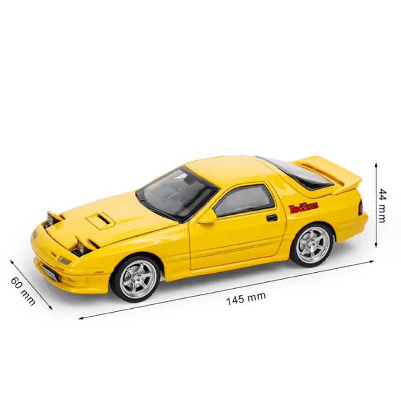 1:32 Rx7 Leichtmetall Sportwagen Modell Diecasts Metall Spielzeug Rennwagen Fahrzeuge Modell Simulation Ton und Licht Spielzeug Geschenke
