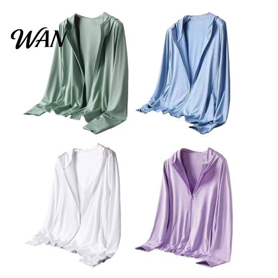 Sleeve Sun Protection Hoodie Jacket Hooded Long 360-Degree Anti-UV Coat Lightweight Breathable Mesh Fabric Outdoor Summer Clothing