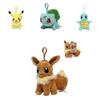 Sevimli Pokémon Pikachu Charmander Peluş Oyuncak Çanta Kolye Anahtarlık