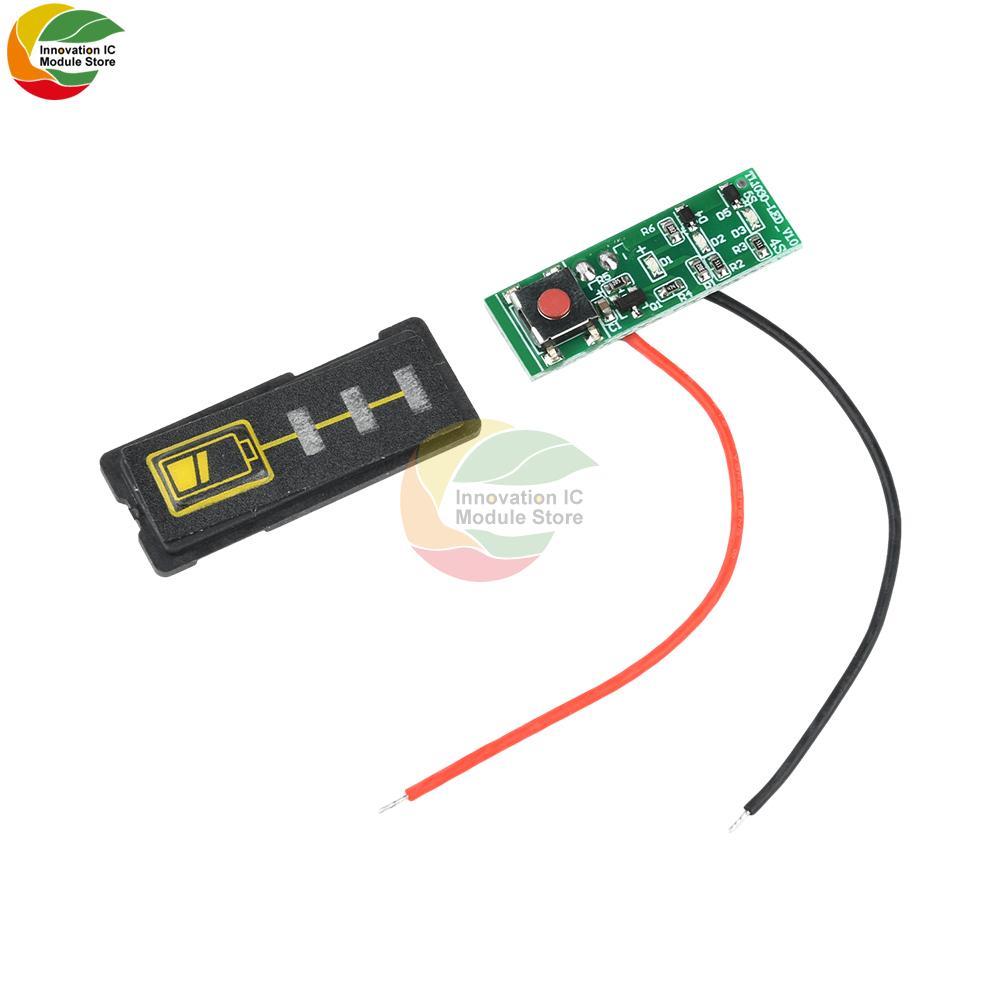 5S 18V 21V Battery Capacity Indicator Module with Power Display Battery Level Indicator Tester LED Display for 5S