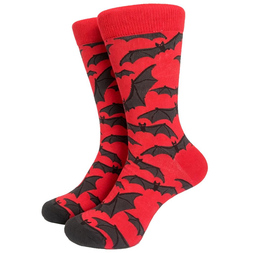 Adult Casual Halloween Printed Knee High Socks for Women Men Holiday Fun