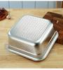 304 Stainless Steel Deep Perforated Colander Basin - Square Drip Basket for Straining & Washing Vegetables/Oil/Braised Dishes