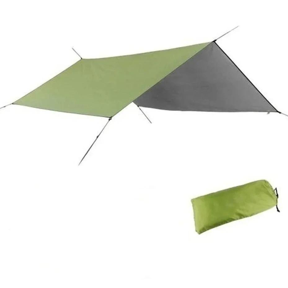 

1 Pcs Beach Waterproof Sun Proof Sun Shading Portable Canopy Lightweight Polyester Fabric Outdoor Multi-functional Square Canopy армия зеленый