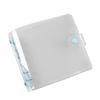Waterproof Ledger Soft Cover Book A7/A6 Binder Clear A6 Budget Binder Soft Notebook Transparent Shell Office Supplies