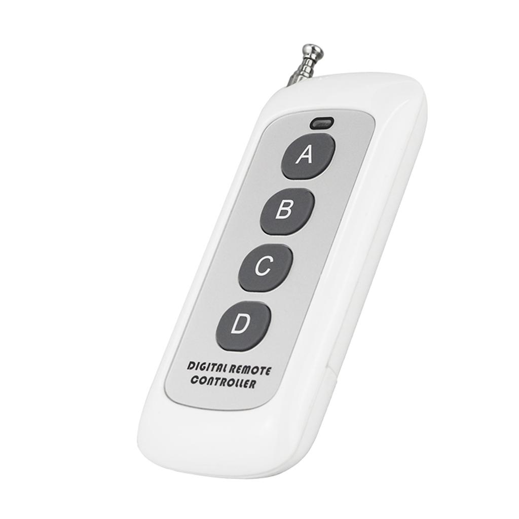 Telecomando Cancello Garage 433mhz Telecomando Wireless 1/2/3/4 Pulsanti Programmazione Apprendimento Telecomando Cancello Garage